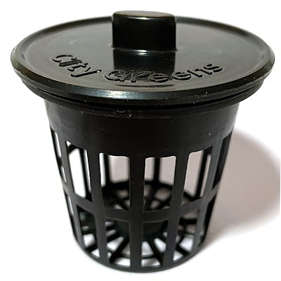Cover for Netpots-2" - Black Cover for Netpots-2" - Black