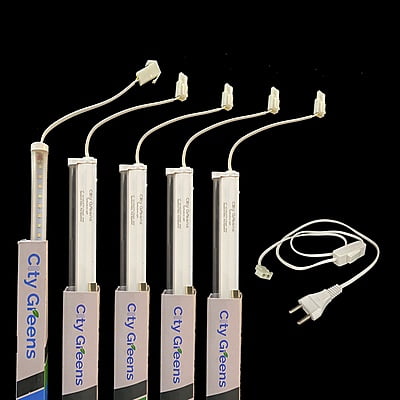 Full Spectrum Grow Lights - Set of 5 Full Spectrum Grow Lights - Set of 5