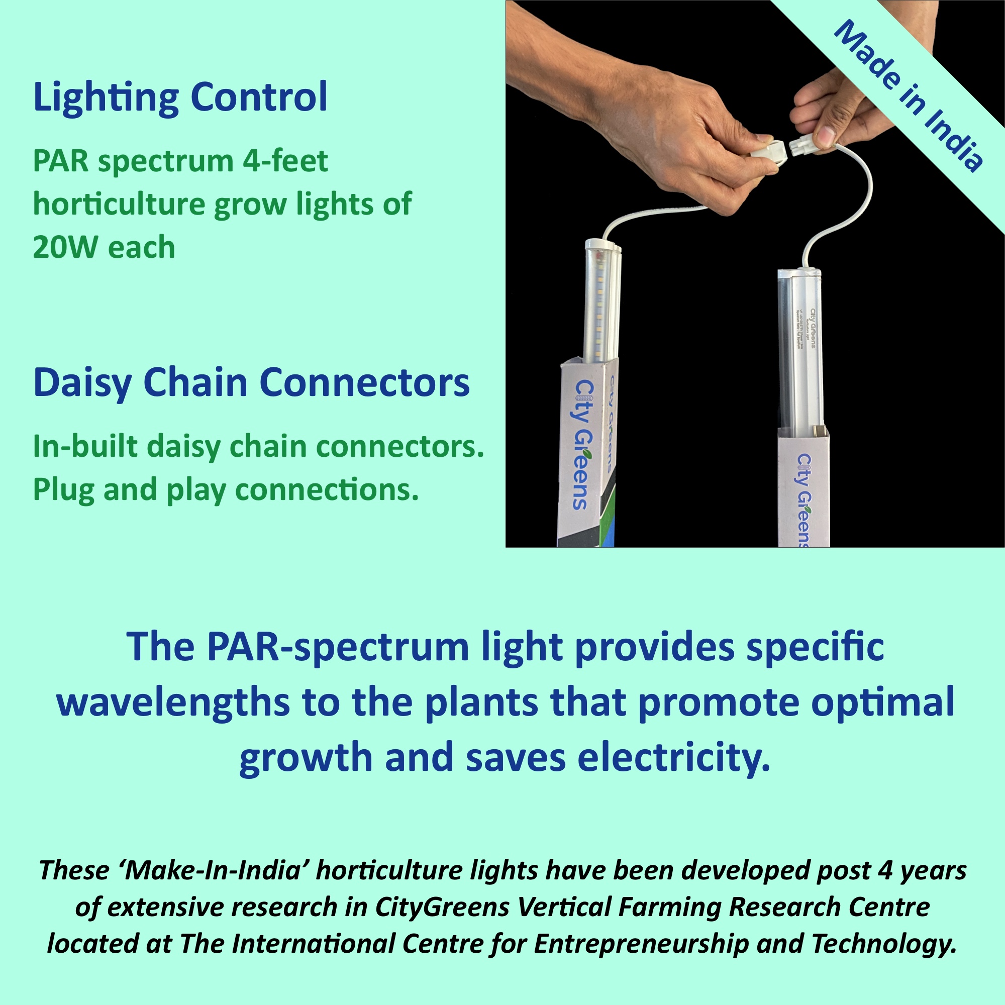 Indoor NFT Kit(s) with PAR Spectrum Lights