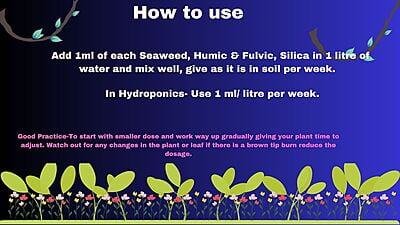 Plant Growth Booster Combo 300 ml Plant Growth Booster Combo 300 ml