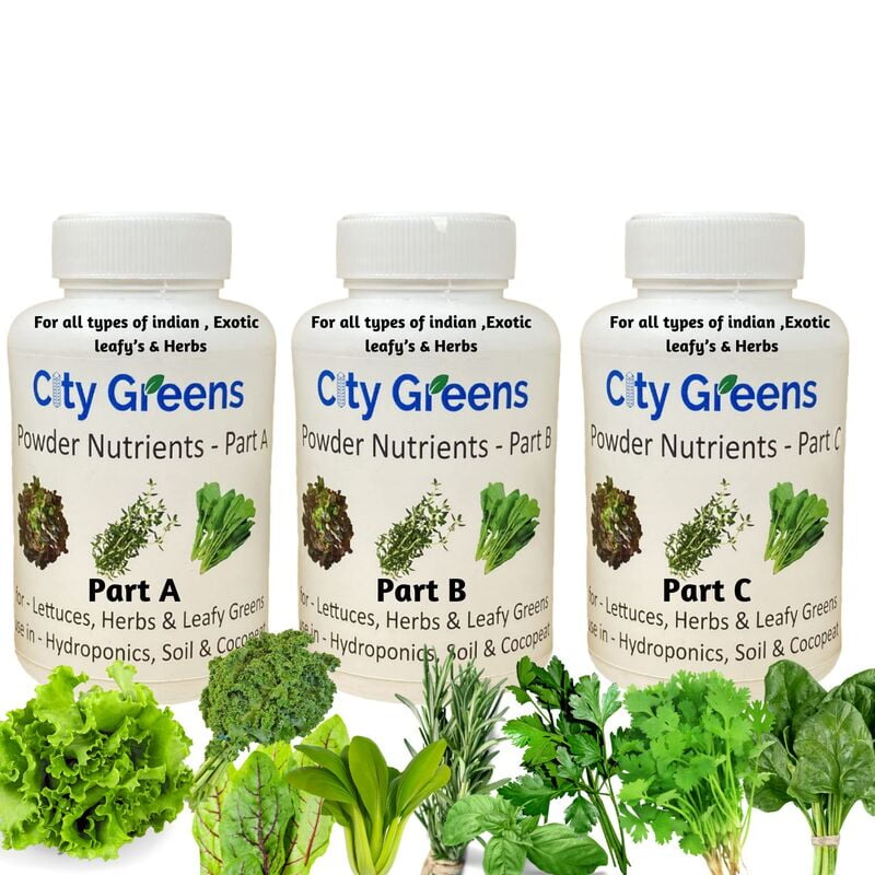 3-Part Nutrient for Leafy Greens