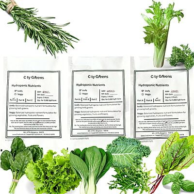 3-Part Nutrient for Leafy Greens