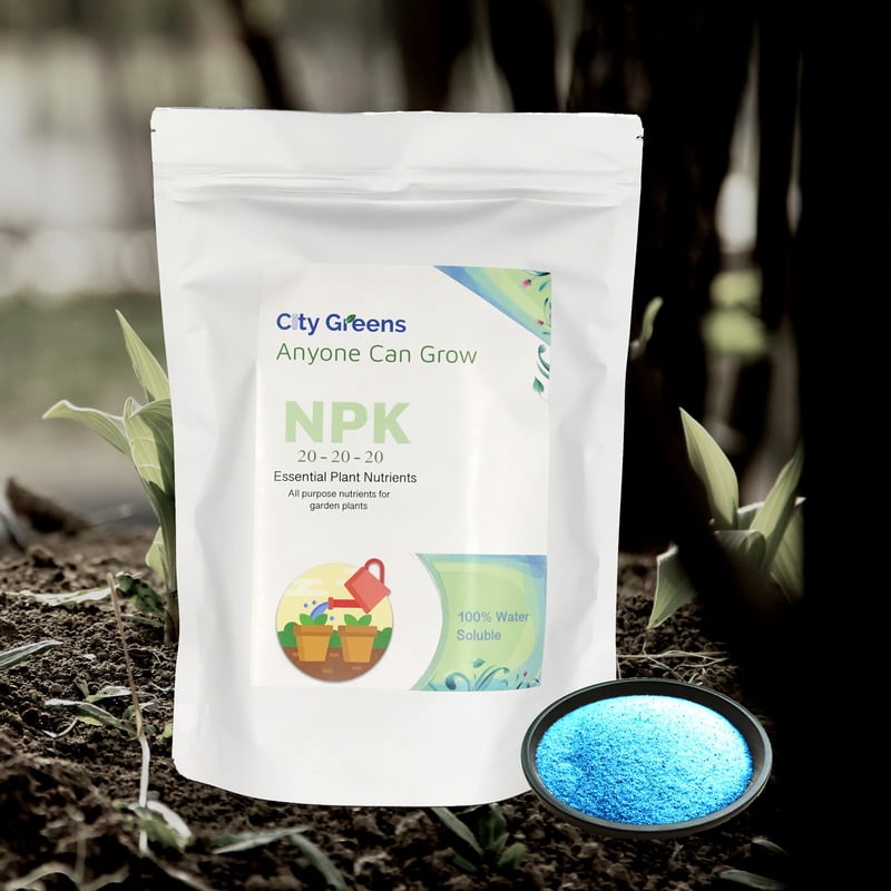 NPK (20 20 20) - Water Soluble Plant Fertilizer - 750 grams NPK (20 20 20) - Water Soluble Plant Fertilizer - 750 grams